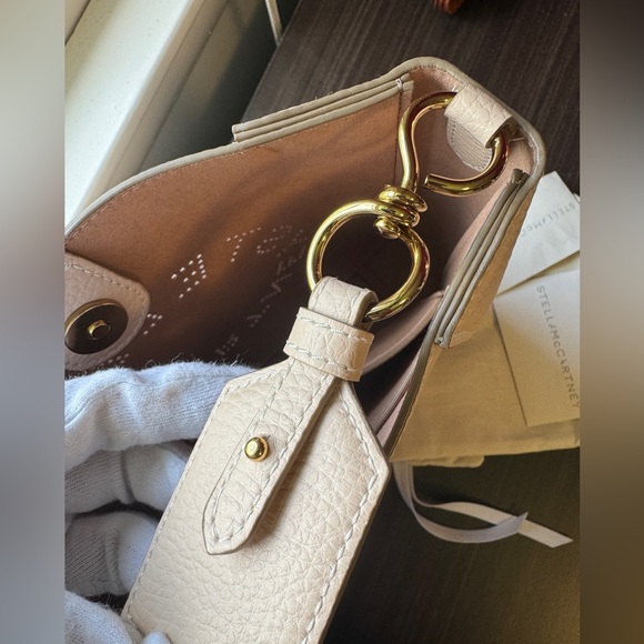 【Stella McCartney】Stella Logo Crossbody Bag Ballet Pink - Picture 12 of 13